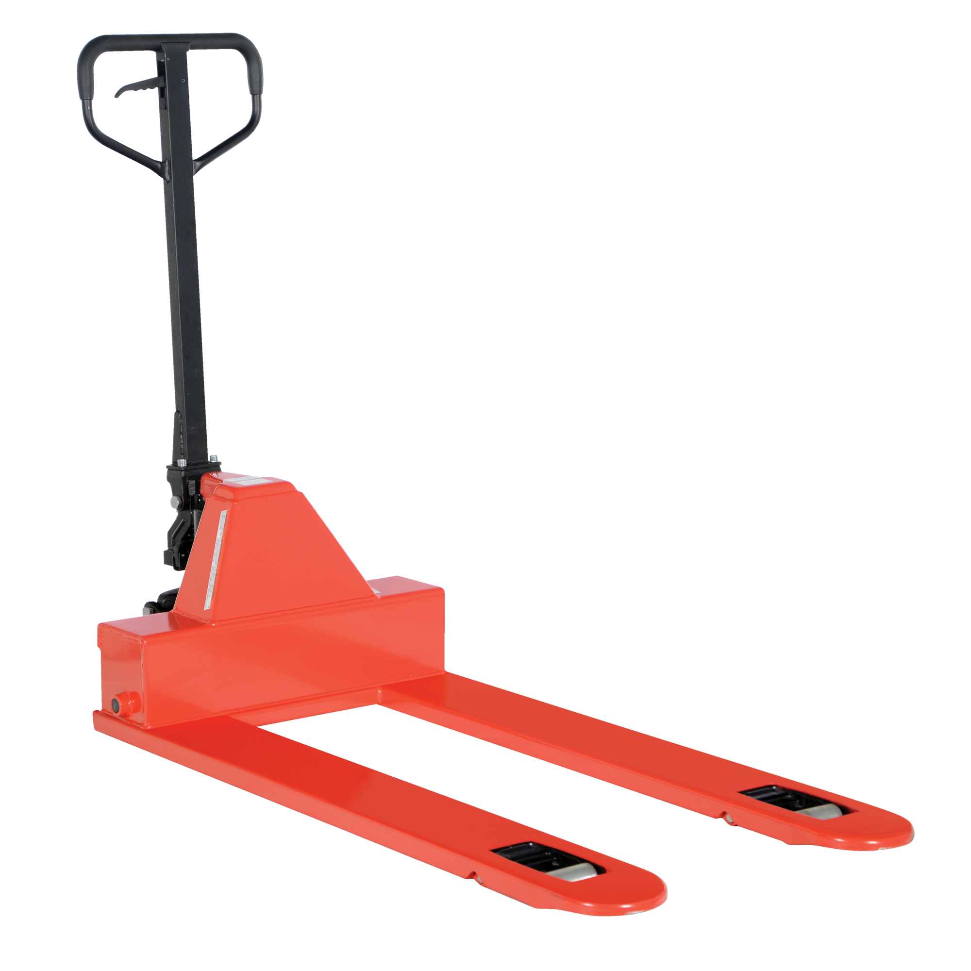 Vestil Steel Low Profile Pallet Truck - 4000-Lb. Capacity, 48in. Fork Length, 1.875in. Min. Lift Height, Model# PM4-2748-LP